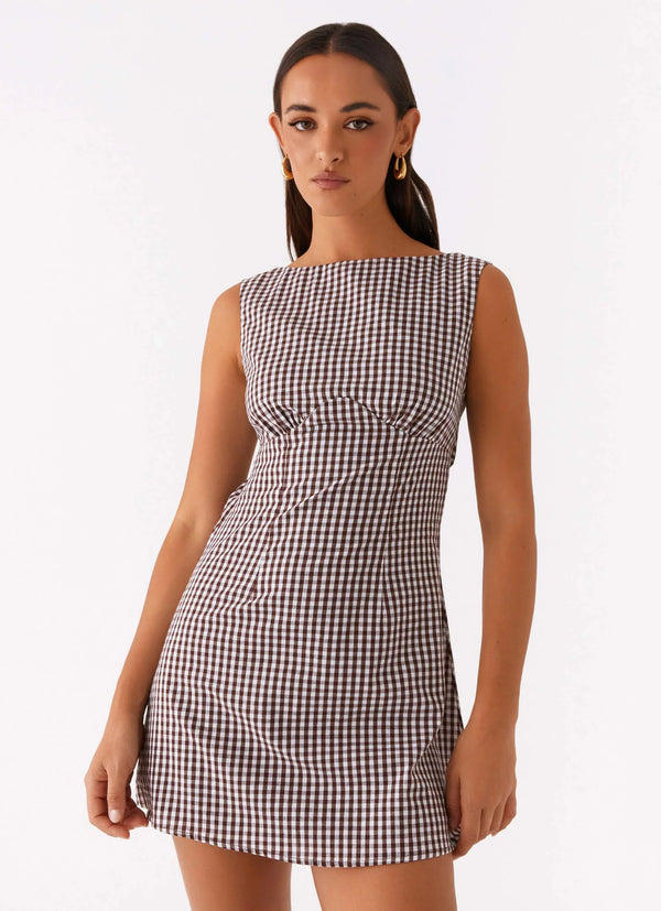 Chocolate Gingham