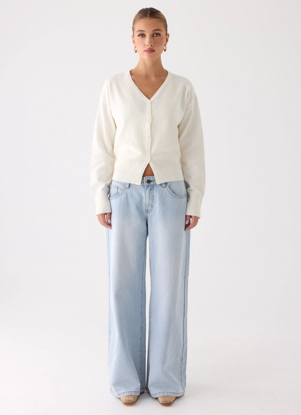 Arthur Knit Cardigan - Ivory
