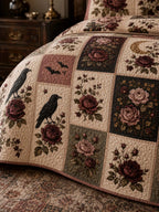 Raven Rose Moonlight Quilted 3-Piece Bedding Set