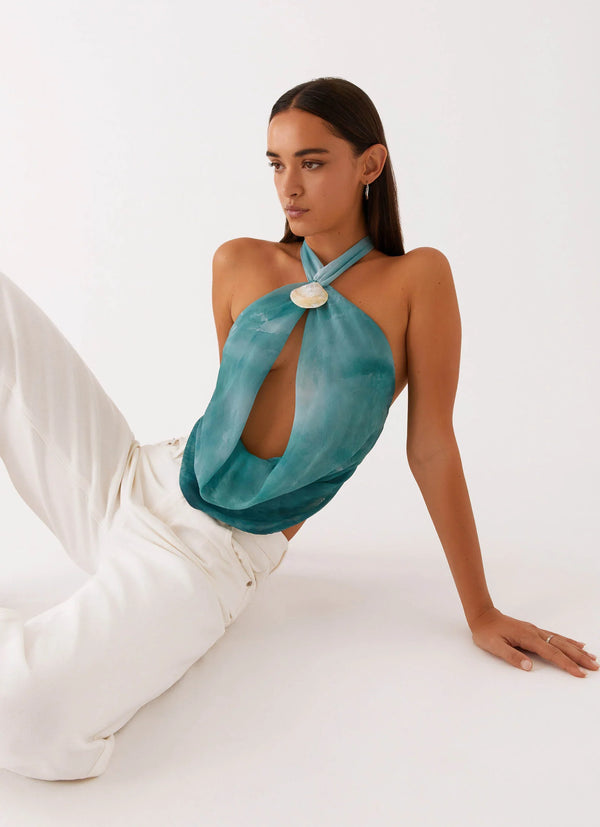 Green Tie Dye