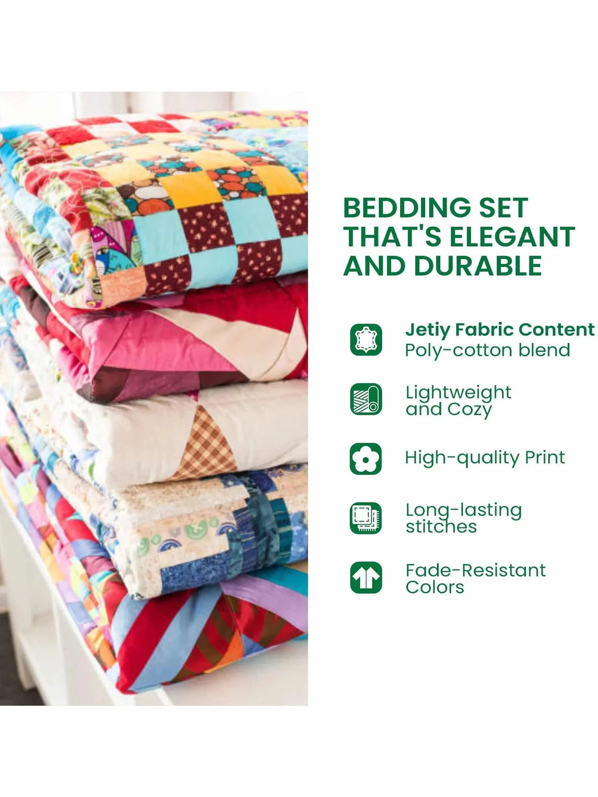 Aloha Comfort 3- Piece Quilted Bedding Set