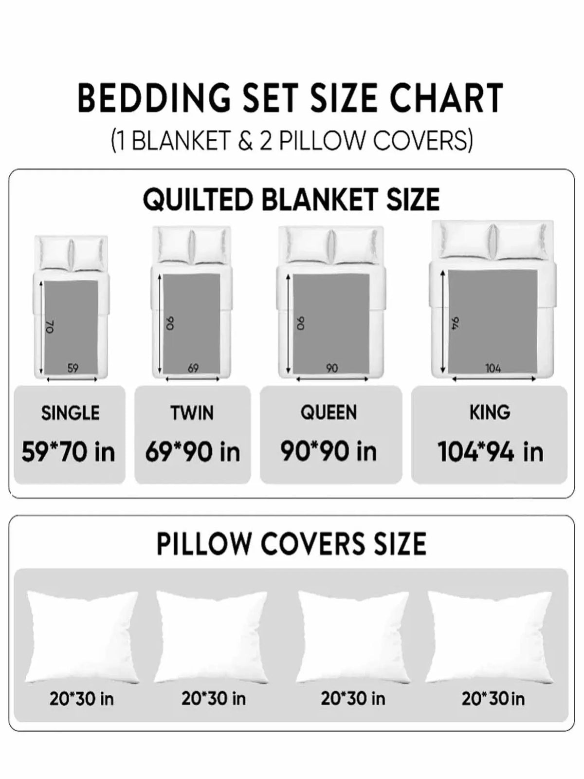 Charming Hydrangea Blossom 3-Piece Quilted Bedding Set